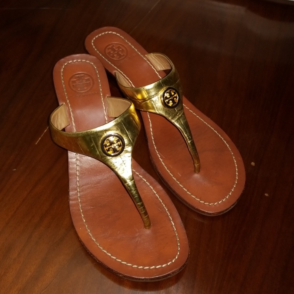 Tory Burch Cameron Wedge thong